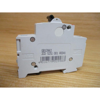 ABB S201-D4 4A Circuit Breaker 2CDS251001R0041 - Used