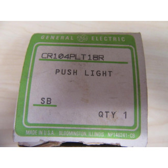 General Electric CR104PLT18R Push Button Switch