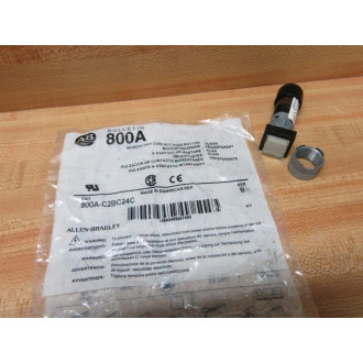 Allen Bradley 800A-C2BC24C Push Button 800AC2BC24C