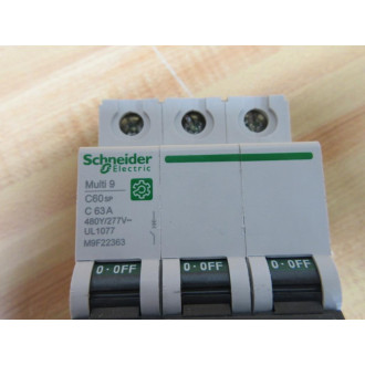Schneider Eletric M9F22363 Square D 63A Breaker Merlin Gerin - New No Box