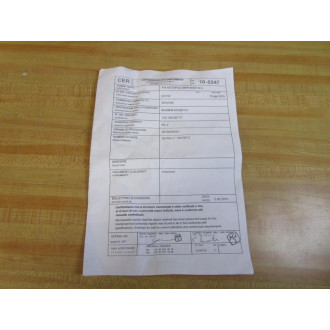 New Ambrosetti Technologies D100D170 Greenfield Piston 122.136.625-C - New No Box