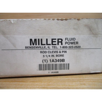 Miller 1A349B Rod Clevis & Pin