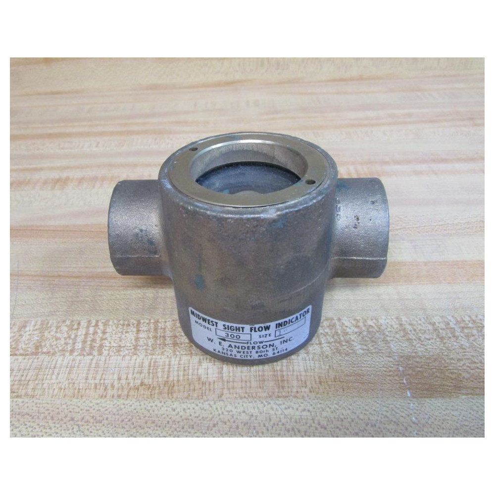 Dwyer 300-1" Midwest Sight Flow Indicator 300 - New No Box