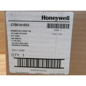Honeywell C7061A1053 UV Flame Detector