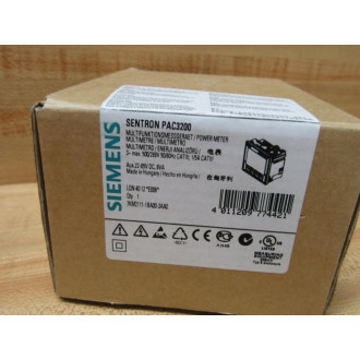 Siemens 7KM2111-1BA00-3AA0 Measuring Device PAC3200