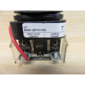 Allen Bradley 800H-QRTH10G Push Button 800HQRTH10G - Used