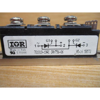 International Rectifier 701819-19AC Power Cube IRK756-06