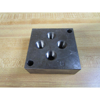 Daman Products DD03SPB4P Ductile Valve Subplate 1105