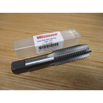 Westward 2LXJ4 Plug Tap 1"-NC, 4FLT (Pack of 3)