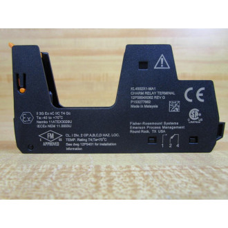 Fisher-Rosemount KL4502X1-MA1 Charm Terminal 12P5854X062