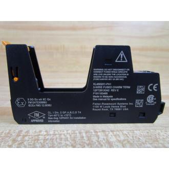 Fisher-Rosemount KL4502X1-PA1 Charm Terminal 12P7261X042