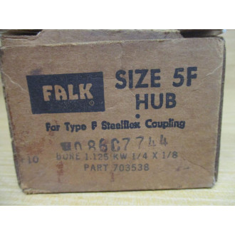 Falk 703538 Size 5F Hub Bore: 1-18" Or 1.125