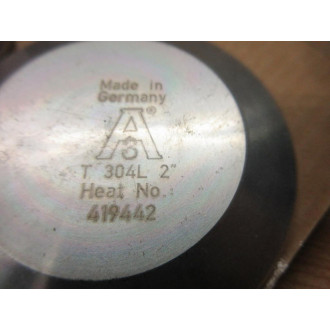 A3 4530903 Clamp End Cap T304L-2