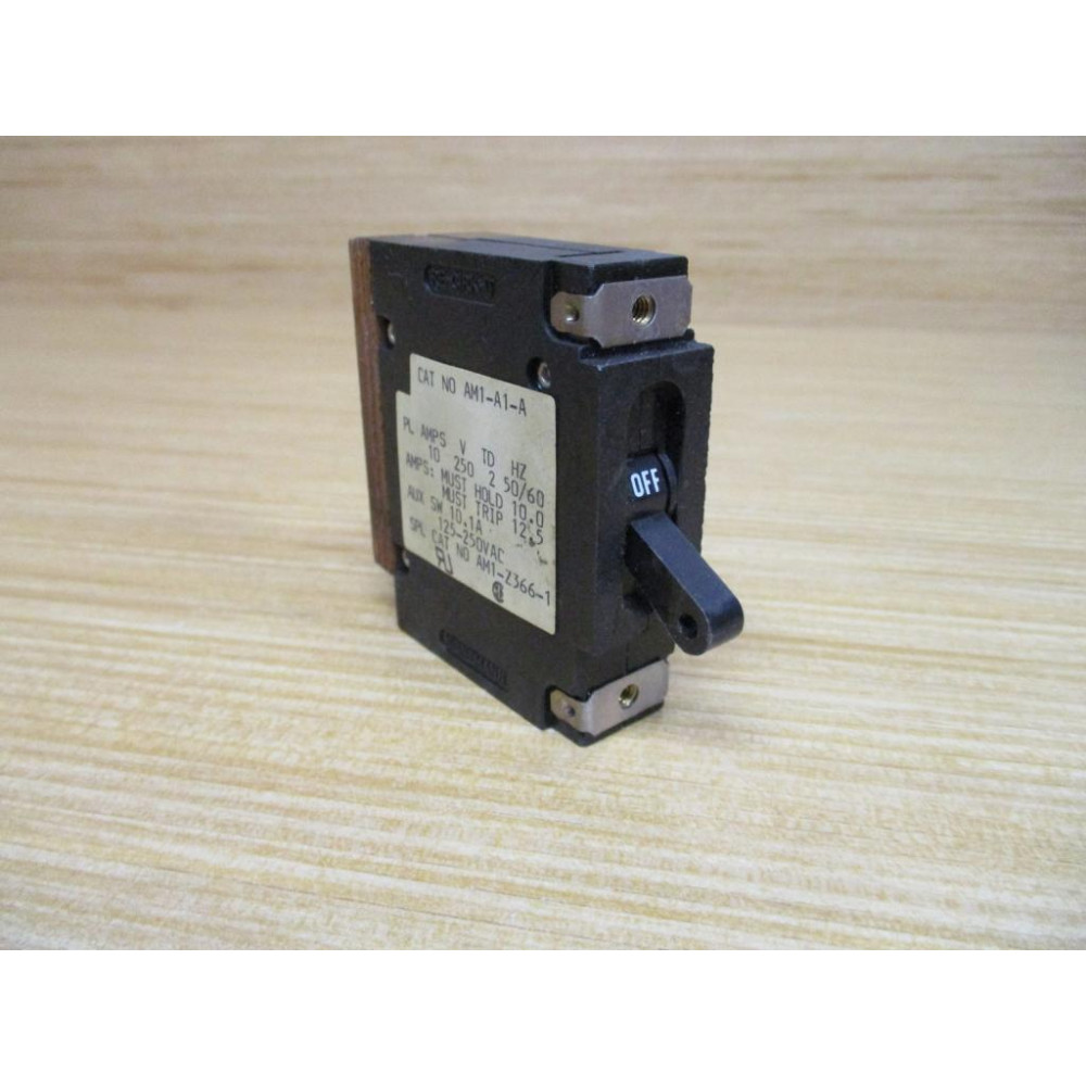 Heinemann AM1-A1-A 10A Circuit Breaker AM1A1A - Used