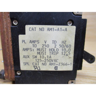Heinemann AM1-A1-A 10A Circuit Breaker AM1A1A - Used