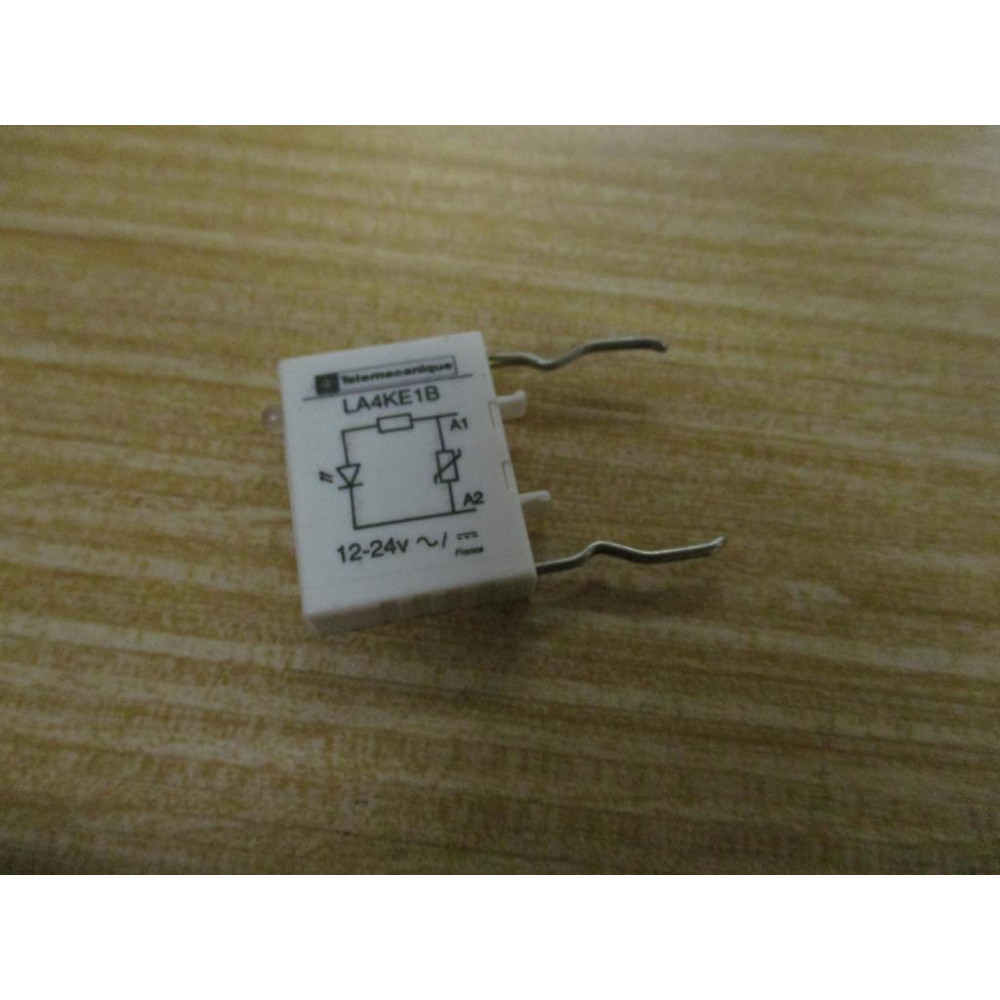 Telemecanique LA4KE1B Suppressor Module White - New No Box