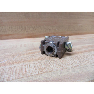 General Electric CR2940U201 Contact Block Brown - New No Box