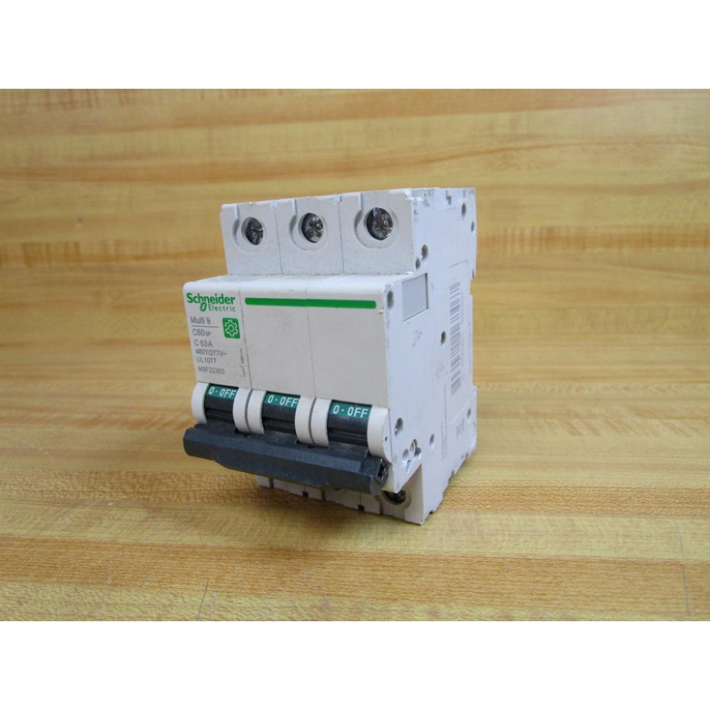 Schneider Eletric M9F22363 Square D 63A Breaker Merlin Gerin - Used