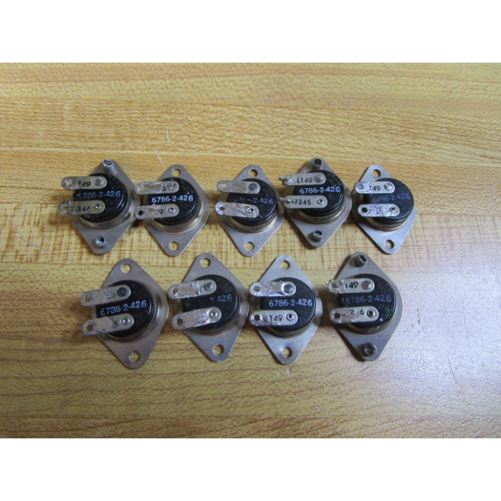 Klixon 6786-2-426 Thermal Switch 67862426 (Pack of 9) - Used