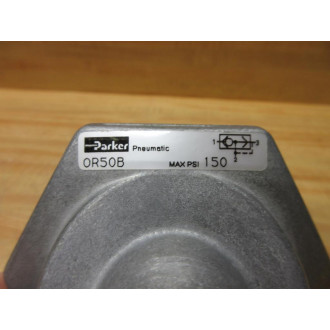 Parker OR50B Quick Exhaust Valve 12 Inch 0R50B - New No Box