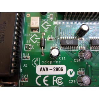 Adaptec AVA-2906 PCI SCSI Controller Card AVA2906 - Used