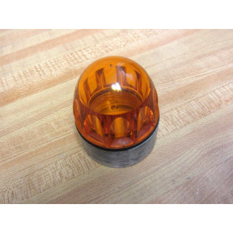 Pyle National PON5A Indicator Lighting Fixture With Amber Globe Globe+Base Only - Used