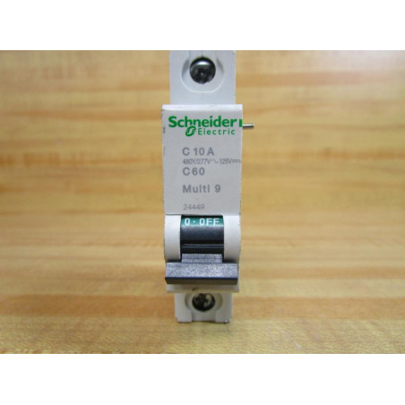 Schneider 24449 10A Breaker MG24449 Merlin Square D Single Pole (Pack of 2) - Used