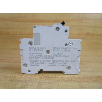 Schneider 24449 10A Breaker MG24449 Merlin Square D Single Pole (Pack of 2) - Used