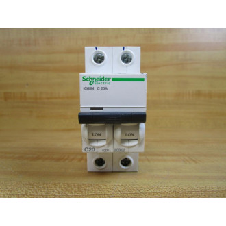 Merlin Gerin IC65N C 20A Square D 20A Breaker Schneider IC65NC20A - Used