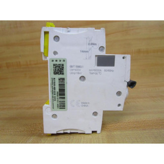 Merlin Gerin IC65N C 20A Square D 20A Breaker Schneider IC65NC20A - Used