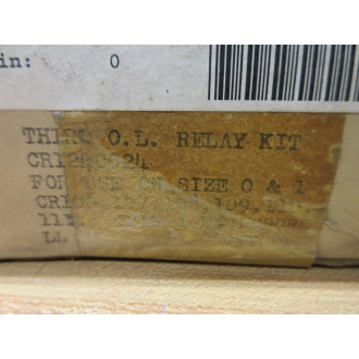 General Electric CR124C024 GE Overload Relay Kit Missing Wire