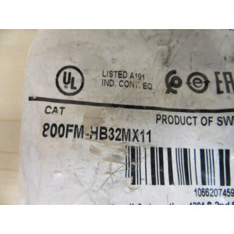 Allen Bradley 800FM-HB32MX11 Selector Switch Assembly