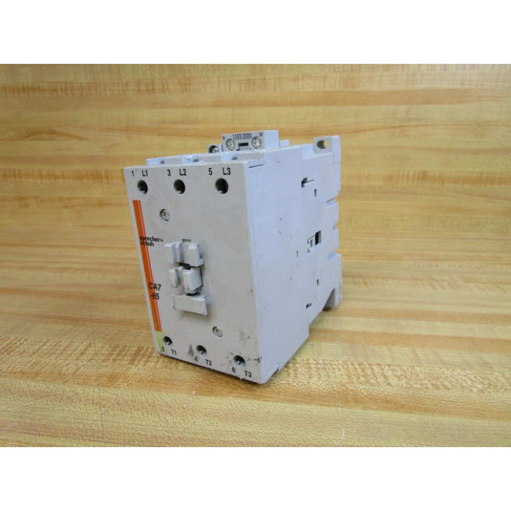 Sprecher + Schuh CA7-85-00-110120 Contactor CA7-85-00 Chipped - Used