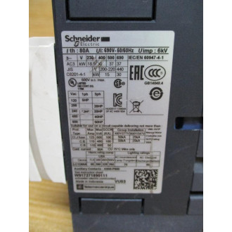 Schneider Electric LC1D65AG7 AC Contactor LC1D65A - New No Box