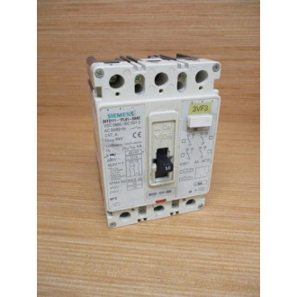 Siemens 3VF3111-1FL41-0AA0 50A Circuit Breaker Damaged Plastic - Used