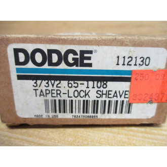 Dodge 112130 Taper-Lock Sheave 33V2.65-1108