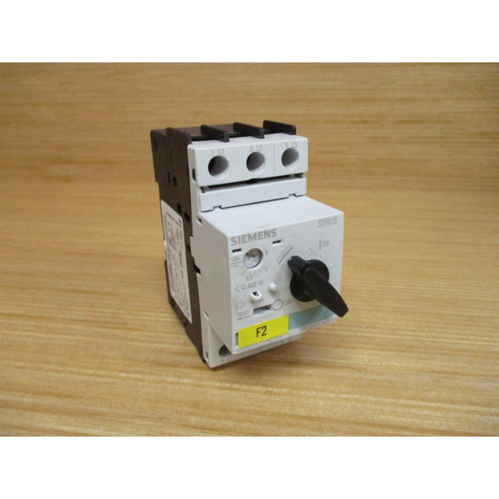 Siemens 3RV1021-1JA10 Sirius 7-10A Circuit Breaker 3RV10211JA10 - Used
