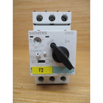 Siemens 3RV1021-1JA10 Circuit Breaker 3RV10211JA10 - Used