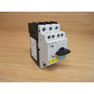 Siemens 3RV1021-0GA15 Circuit Breaker 3RV10210GA15 W3RV1901-1E - Used