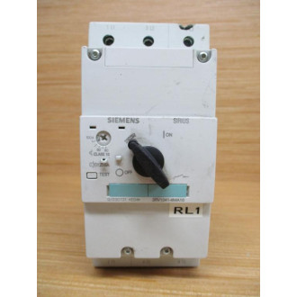 Siemens 3RV1041-4MA10 Circuit Breaker 80-100AMP Chipped Corner - Used