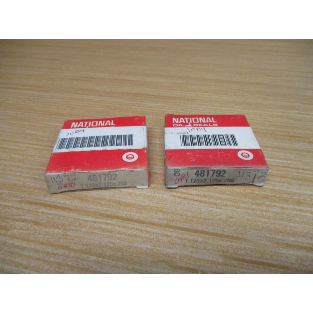 National Federal Mogul 481792 Timken Oil Seal (Pack of 2)