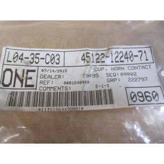 45122-12240-71 Horn Contact Cup 451221224071