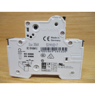 Siemens 5SY4102-7 Circuit Breaker 5SY41027 2 Amp (Pack of 2) - Used