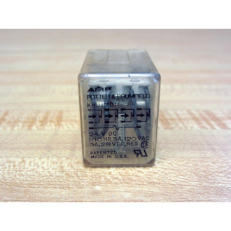 Potter & Brumfield KHU17D18-24V DC Relay KHU17D18-24VDC - Used