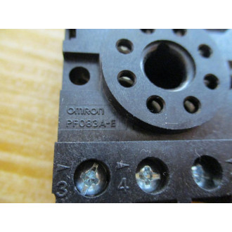Omron PF083A-E Relay Socket PFO83A-E - New No Box