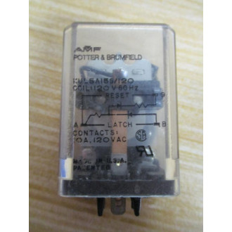 Potter & Brumfield KUL5A15S120 Power Relay KUL5A15S - New No Box