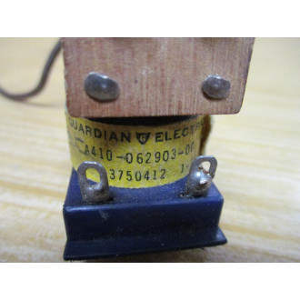 Guardian Electric A410-062903-00 Open Relay A41006290300 - Used