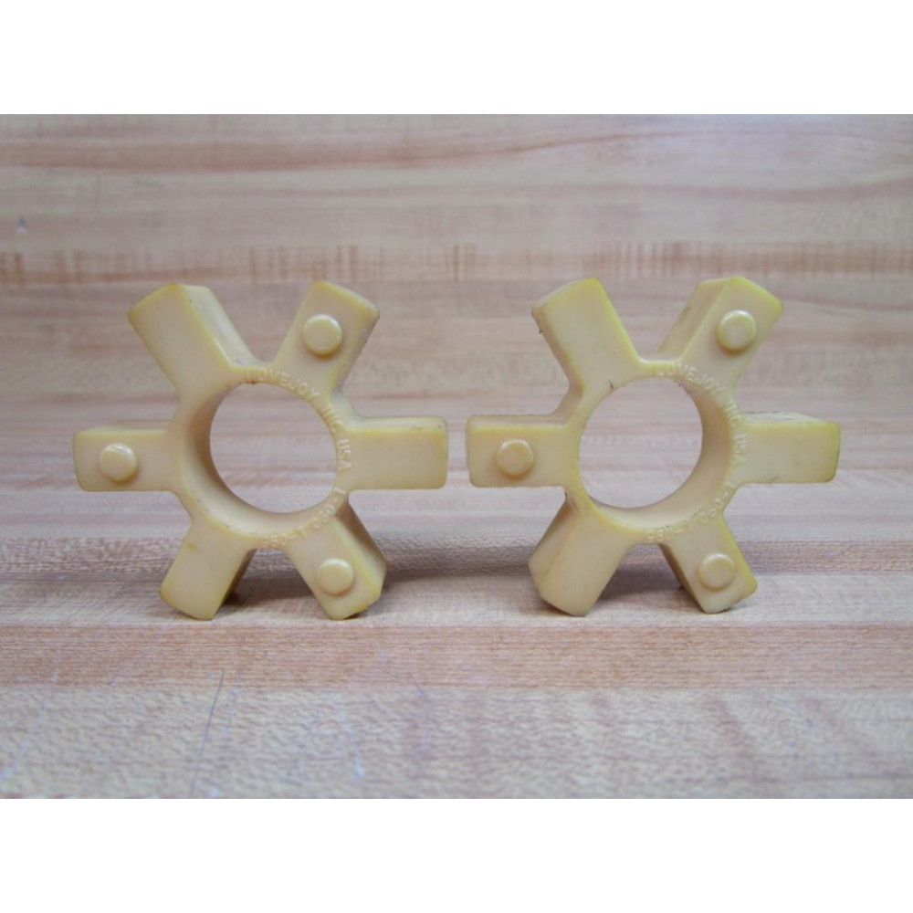 Lovejoy L-090-L-095 Spider Jaw Coupling Insert Yellow (Pack of 2) - New No Box