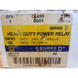 Square D 8501 CO-16 Relay 8501 C0-16 480V 5060Hz