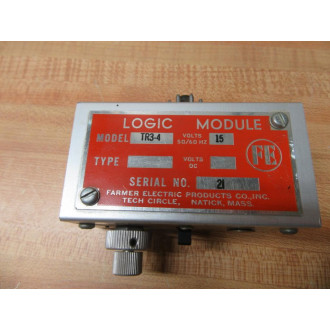 Farmer Electric TR3-4 Logic Module TR34 - Used